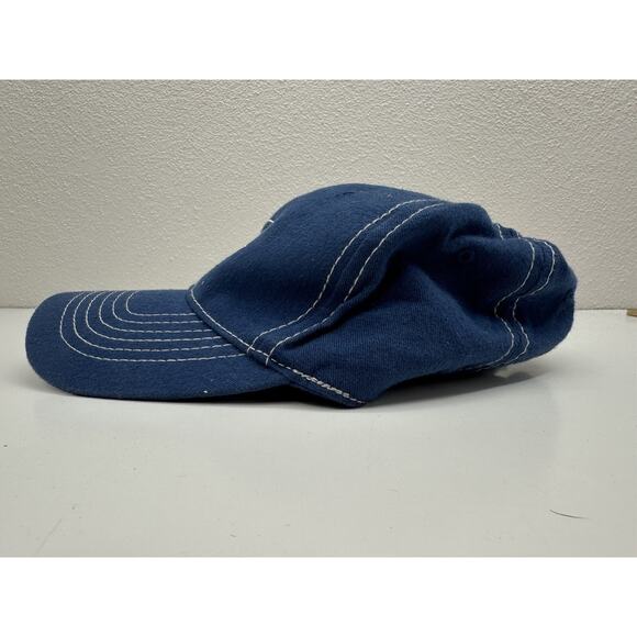 Unisex Adult Bud Light Blue Adjustable Baseball Hat Cap OSFA - Picture 7 of 11